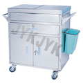 Stainless Steel Medical Emergency Treatment Cart